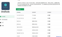 Dns测速及污染检测工具