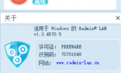  局域网组网神器Radmin_VPN1.3.4570.5