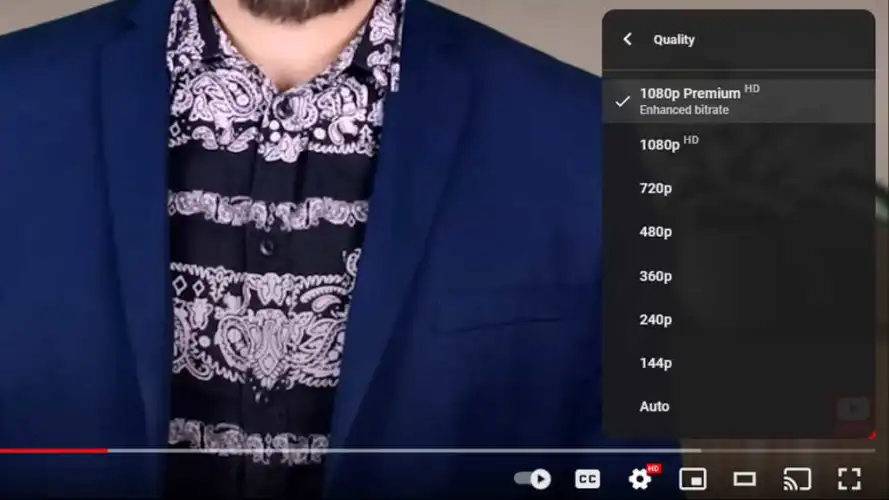 YouTube向桌面打开增强型1080p分辨率